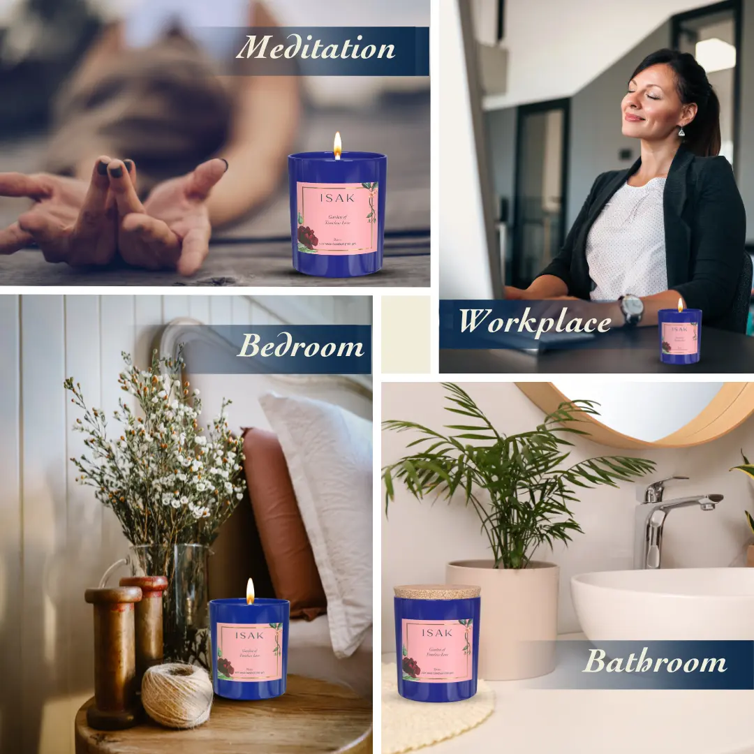 Garden Of Timeless Love Scented Candle - Image 3
