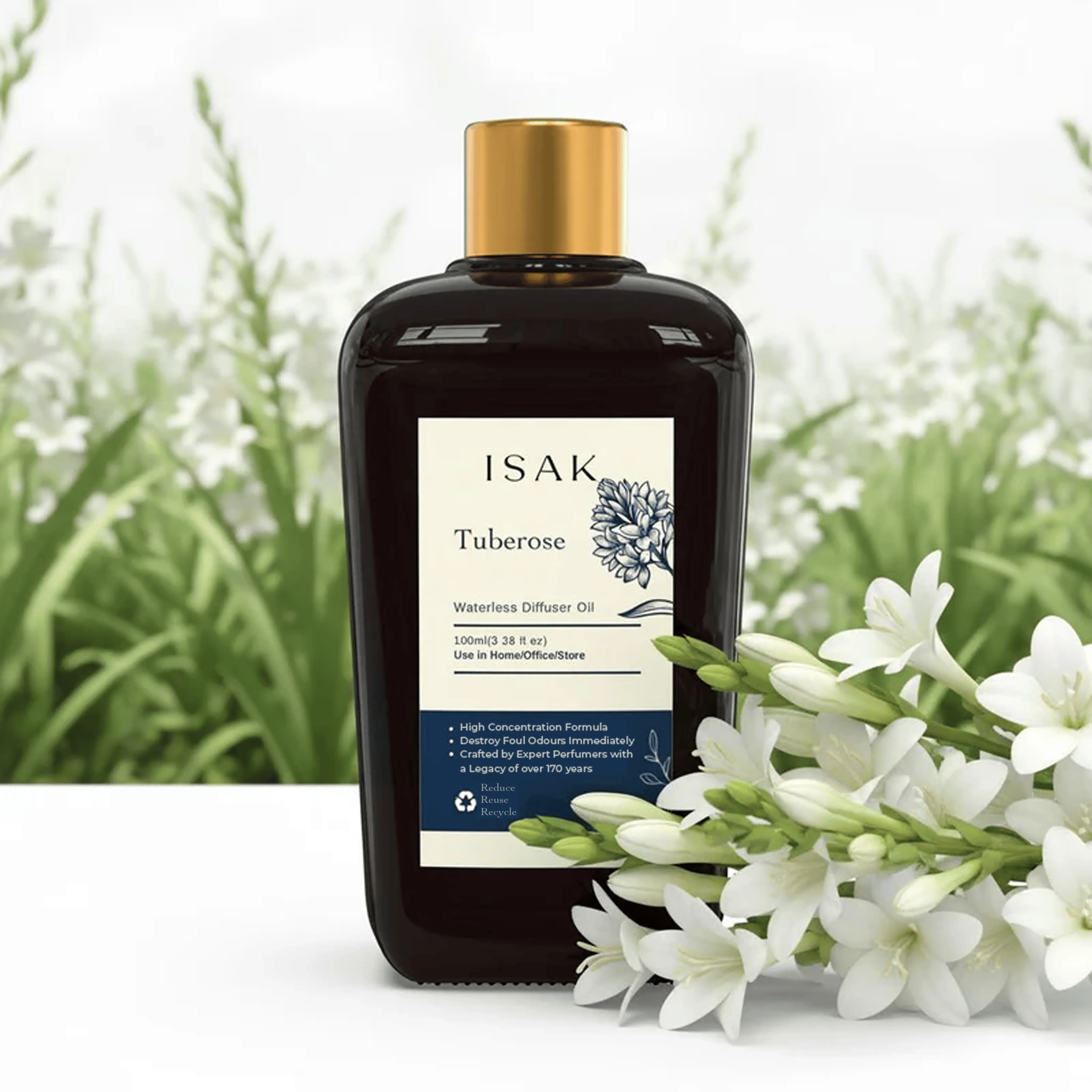 Tuberose Waterless Diffuser Oil