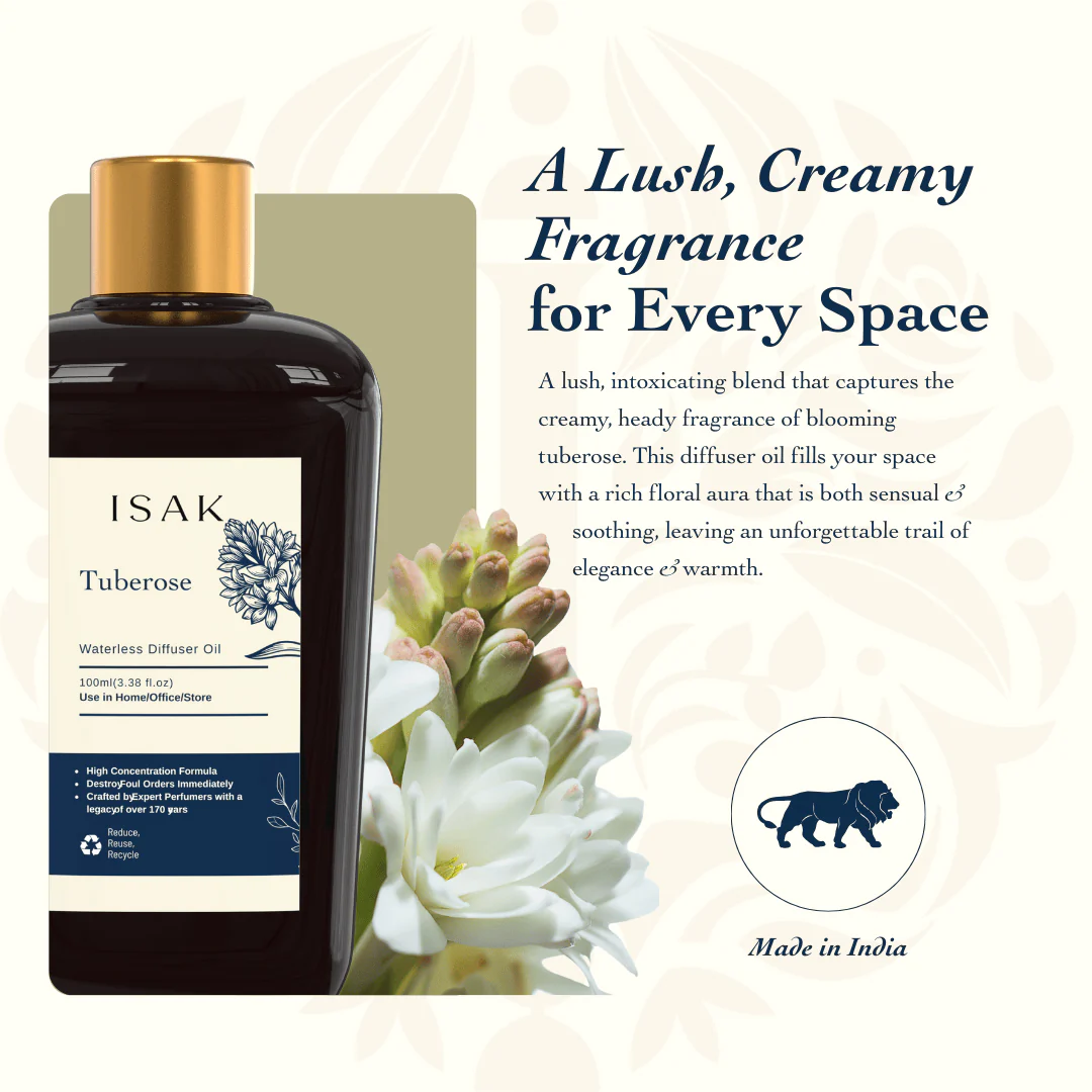 Tuberose Waterless Diffuser Oil - Image 2
