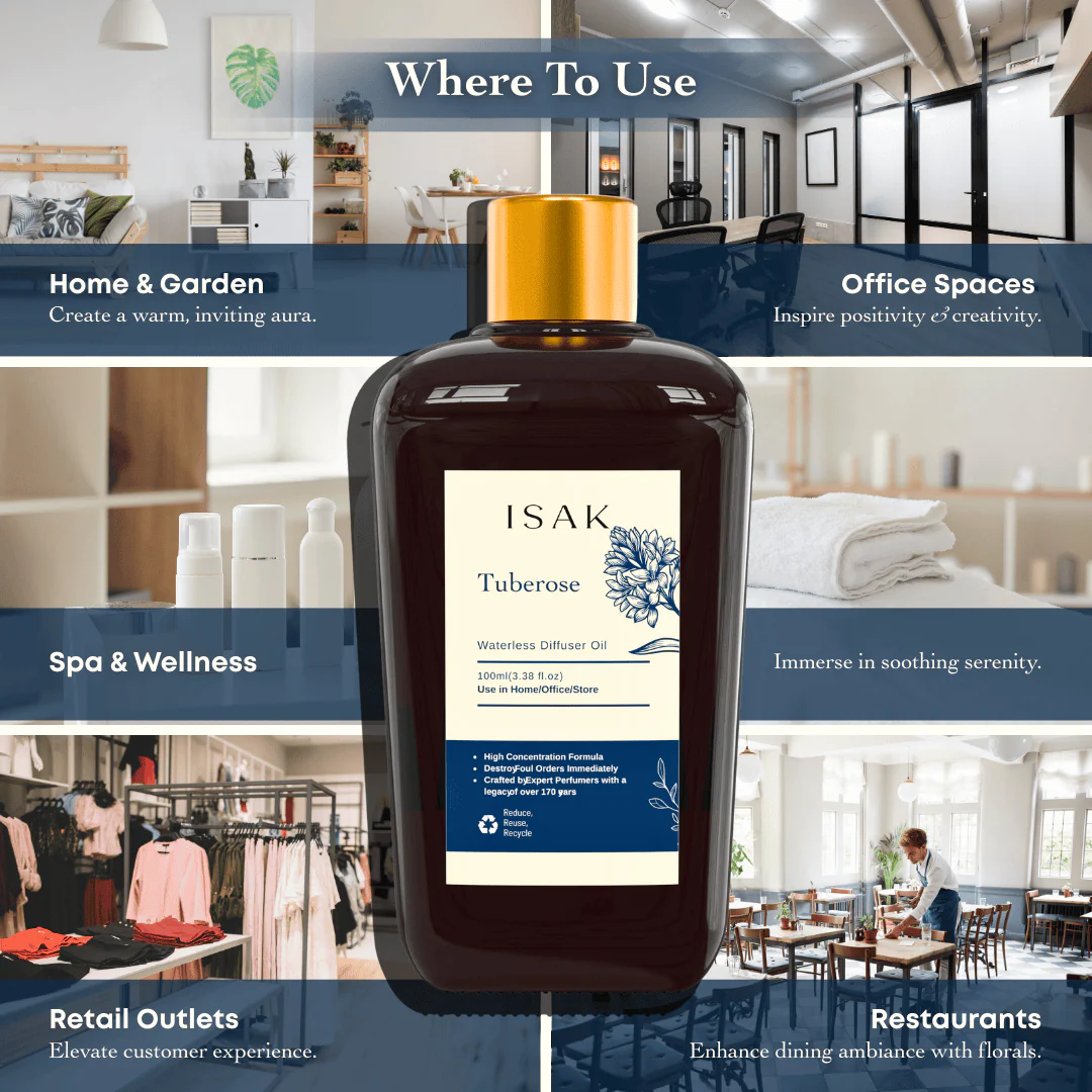 Tuberose Waterless Diffuser Oil - Image 3